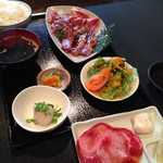 焼肉 もつ鍋 いこい - 焼肉上ランチ（1500円）