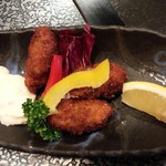 酔牛亭 - かきフライ タルタルソース添え