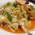 サイアム - カニ玉後カレー炒め