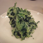 敦煌 - ゴーヤの和え物(たぶんぬか漬けのスライス)