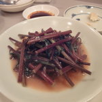 敦煌 - ツルムラサキの炒め物