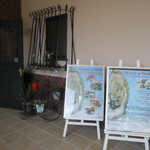 ラ・チチ - 牡蠣の案内があります。2016.2