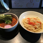 麺の坊　晴天 - カレーつけ麺  ５辛