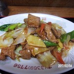 Tai Mei Hanten - レバ野菜うま煮