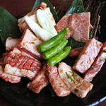 肉の田じま - カルビ三昧(3980円外）