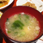 みつ竹 - 味噌汁