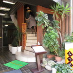 みつ竹 - ２階への入り口