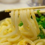 うどん 丸香 - ［2016/02］釜たま(460円)＋中(50円)