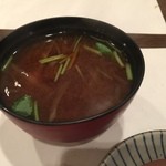 季節料理味彩 - 赤だし