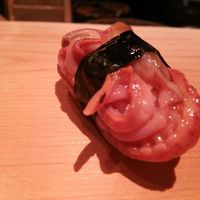 すし乾山 大阪北新地店 - 料理・ランチ・にぎりセット・赤貝 3,240円 (2016年11月)
