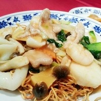 横浜中華街 重慶飯店 本館 - 五目あんかけ焼きそば