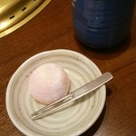 味蔵天国 - デザートには雪見大福が…。ここまでがランチセット。
