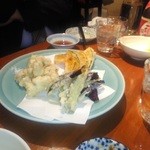 Jiro - 野菜天ぷら盛り合わせ