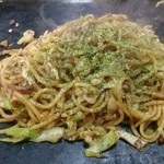 甘味処 竹酔堂 - いか焼きそば(特盛り=麺1.5倍＋野菜1.5倍=税込み630円)