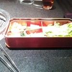 京都牛焼肉 すみれ家 - さんちゅ　キムチなど盛り合わせ　