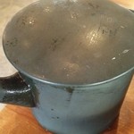 そば屋 案山棒 - 蕎麦湯