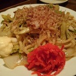 Wanoka - 焼きうどんは野菜たっぷりで、やさしい味付け