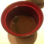 鮓 きずな - 赤だし旨い