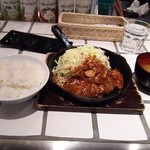 トンテキ定食1050円