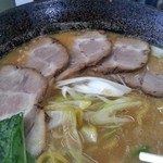 ゆげや - 2016/2  こってり味噌チャーシューのアップ