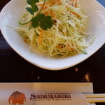 スバカマナ - 季節限定メニュー「体に優しい食べて美味しい 季節の野菜カレー」（税別1,480円）のベトナム野菜サラダ