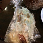 スバカマナ - 食べきれずナン持ち帰り