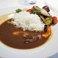 ラ・ファソン 古賀 - ソースキュリー　季節野菜の蒸し焼きトッピング