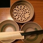 Shabushabu Onyasai - しゃぶしゃぶの湯切り用の器まで･･･。