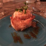 オシノ - 2016/02 デザート、リンゴとシナモンバニラだったか？