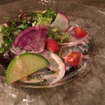 オシノ - 2016/02 ヒラメカルパッチョ