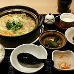 食彩一番 - 【ランチ】土鍋かつとじ定食