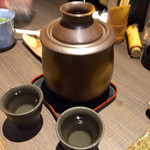 地鶏串焼家 鳥みや - H27.12.29 熱燗