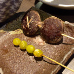 地鶏串焼家 鳥みや - H27.12.29 「ぎんなん」 と 「シイタケ」 