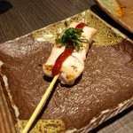 地鶏串焼家 鳥みや - H27.12.29 「ささみ梅じそ」