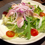 地鶏串焼家 鳥みや - H27.12.29 「鳥こまちサラダ」 