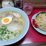 ラーメン とらや - 半チャンセット