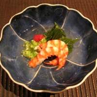 魚菜料理 縄屋 - 車エビ・モロヘイヤ・たたきオクラ