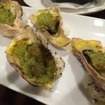 ビストロマルバ - 牡蠣の香草バター焼き