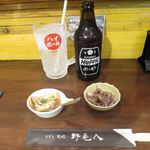 野毛八 - ホッピーとお通し_2016/02