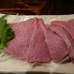 炭火焼肉 粋牛 - シャブ刺し