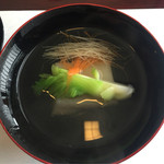 割烹 新多久 - 2016 2月 料理2　椀物・・・