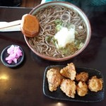 そば処 ひろ - みみなん天かけそば温880円／28年2月6日