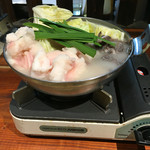 Iroriyaki Sugi - もつ鍋一人前 一番人気の白湯