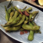 旬彩料理　てん - 枝豆のペペロンチーノ