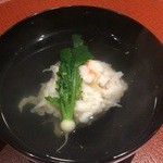 日本料理 晴山 - 越前カニの蟹しんじょう