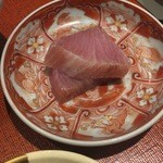 日本料理 晴山 - ぶりの昆布締め