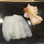 日本橋蛎殻町 すぎた - （2016/2）みる貝とカワハギ