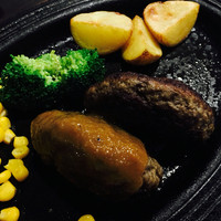 大井町銭場精肉店 - 和牛100%ハンバーグ(1,300円)