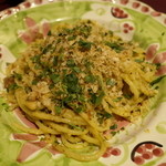 グラニャーノ　ヴェルミチェリブガティ～千葉県産イワシとフェンネル、松の実、フェンネルのシチリア風