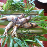 虎屋 壺中庵 - Ｂ　５．鮎の炭火焼き